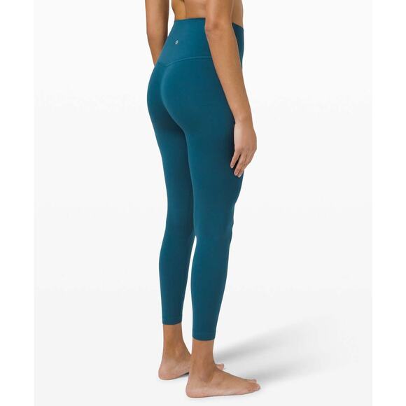 Lululemon Align Pant II 25" Size 0 Blue Nulu EUC - Picture 4 of 9